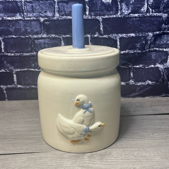 Vintage goose cookie jar - Picture 1 of 5